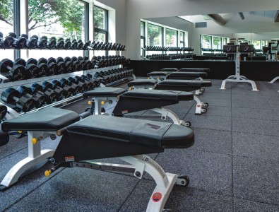 Sàn cao su phòng Gym