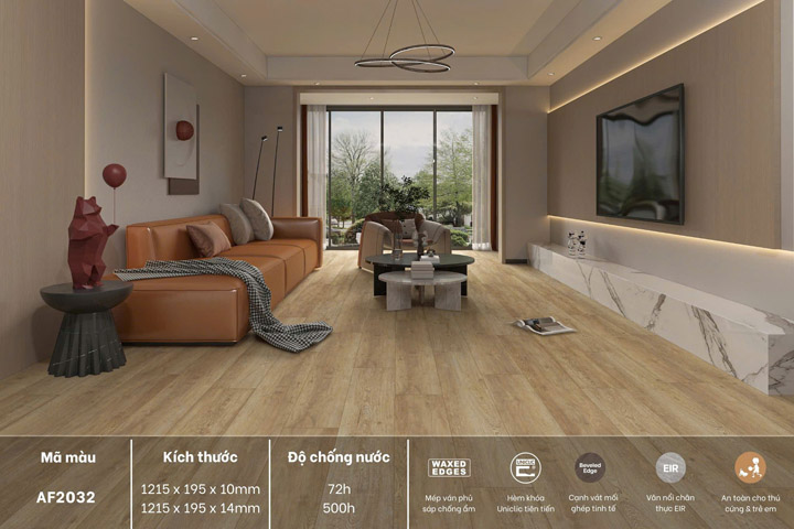 Sàn gỗ Rita Võ mã màu AF2032