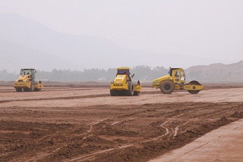 San lấp mặt bằng
