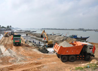 San lấp mặt bằng