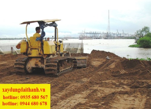 San lấp mặt bằng