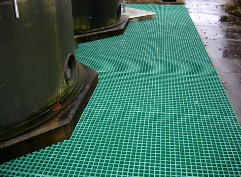 Sàn lưới Grating nhựa FRP