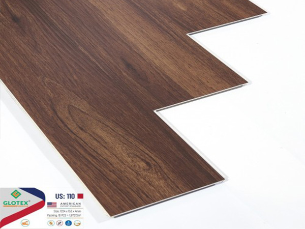 Sàn nhựa giả gỗ có đế Glotex US110