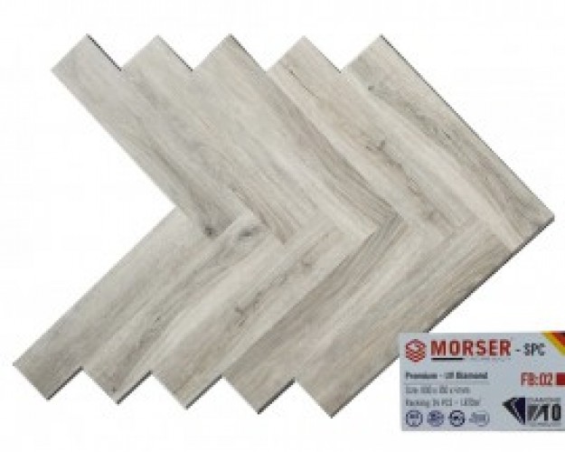 Sàn nhựa giả gỗ xương cá Morser FB-02