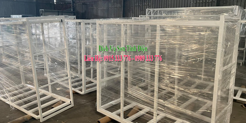Kệ hàng sơn tĩnh điện