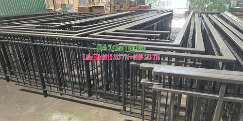 Lan can sơn tĩnh điện