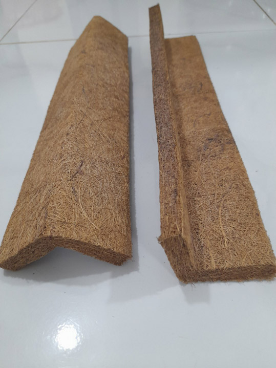Thanh xơ dừa dạng chữ L 10x10 cm