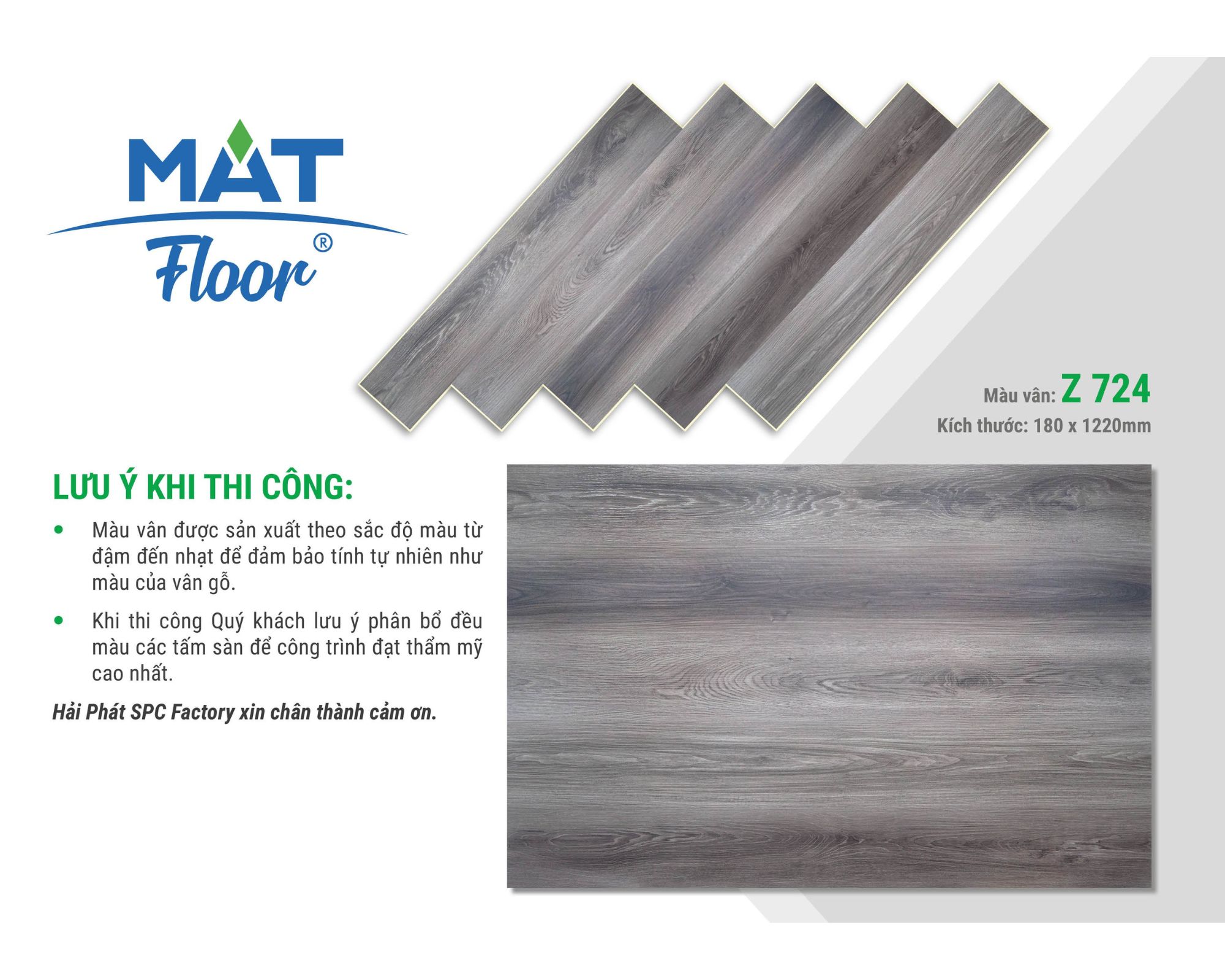 Sàn vân gỗ Z724