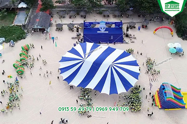 Sản xuất dù che sự kiện