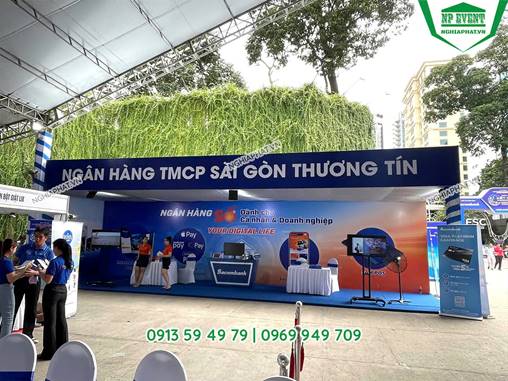 Sản xuất gian hàng hội chợ triển lãm