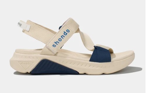 Sandal F7 Racing be phối xanh dương