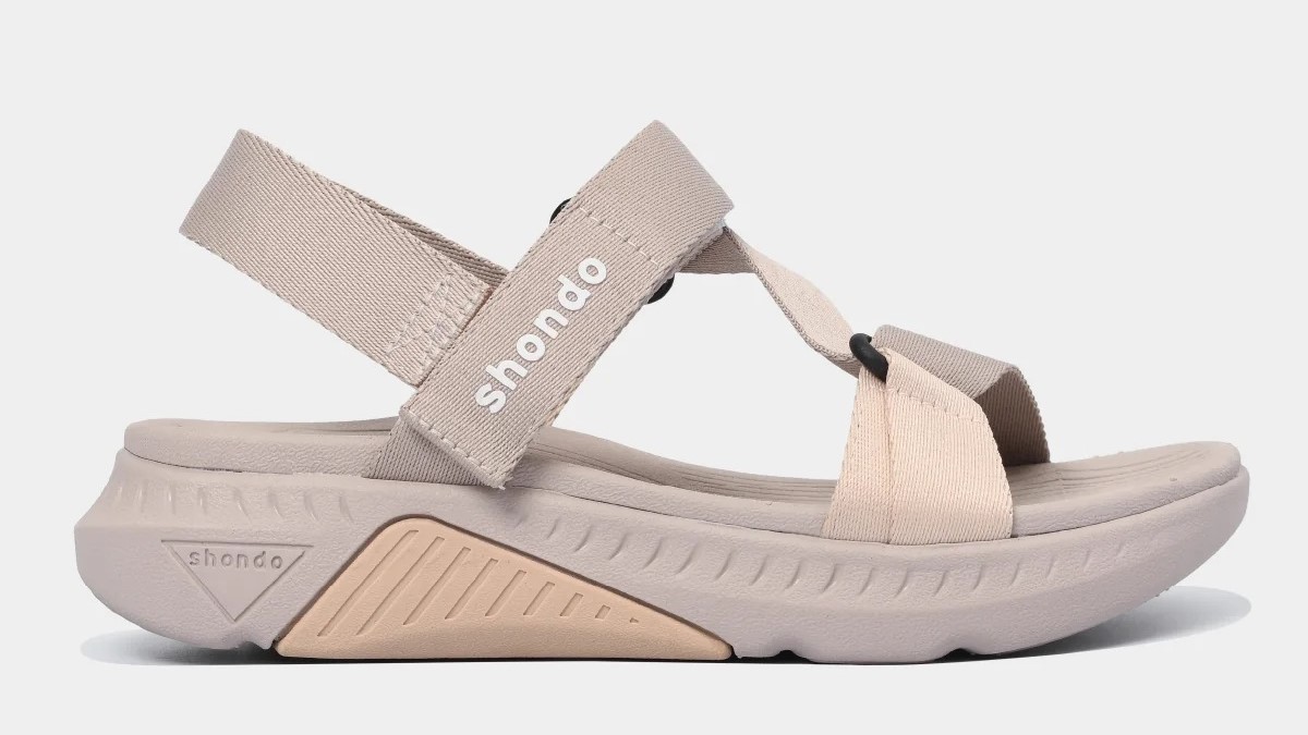 Sandal nữ F7R nâu hồng