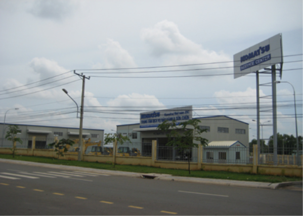 Trung tâm bảo dưỡng Komatsu