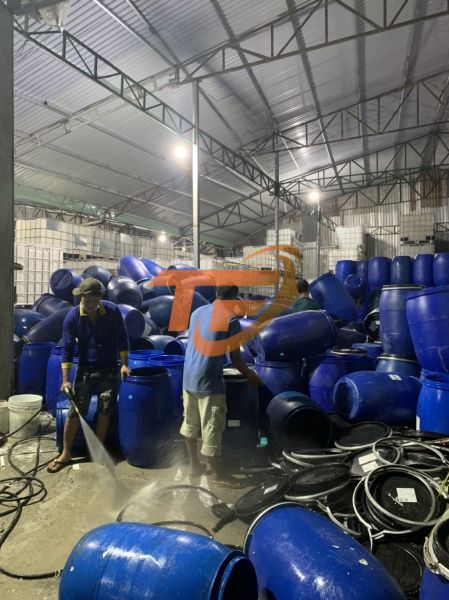 Thùng phuy sắt sơn theo yêu cầu