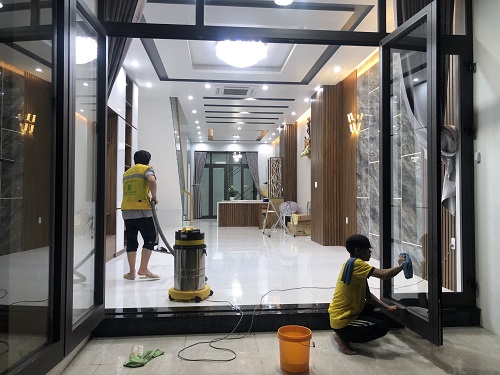 Vệ sinh sau xây dựng