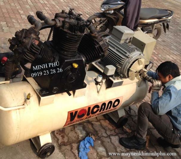 Sửa chữa máy nén khí Piston Volcano