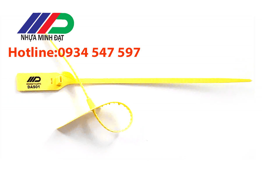 Seal niêm phong dẹt xe DAS01 Logo