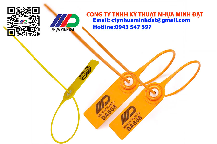 Seal tròn khóa kim loại 35cm DAS08