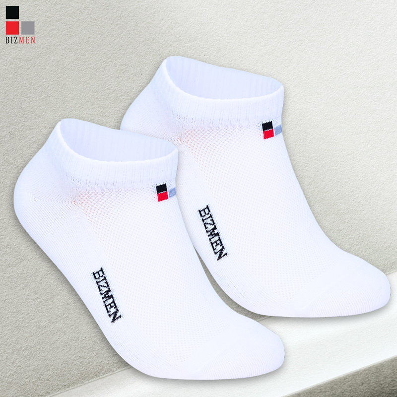 Tất cotton cổ ngắn siêu thoáng, kháng khuẩn Bizmen CSP.09