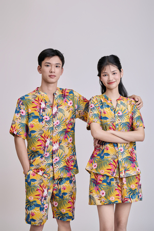 Set đồ bộ đi biển Hawaii