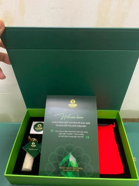 Sét quà phong thủy in logo Jade