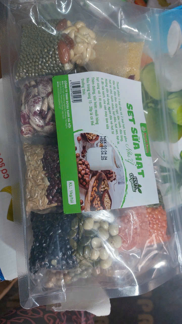 Set sữa hạt