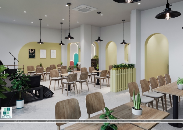 Thiết kế, thi công nội thất shop