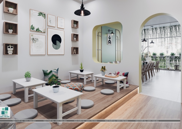 Thiết kế, thi công nội thất shop