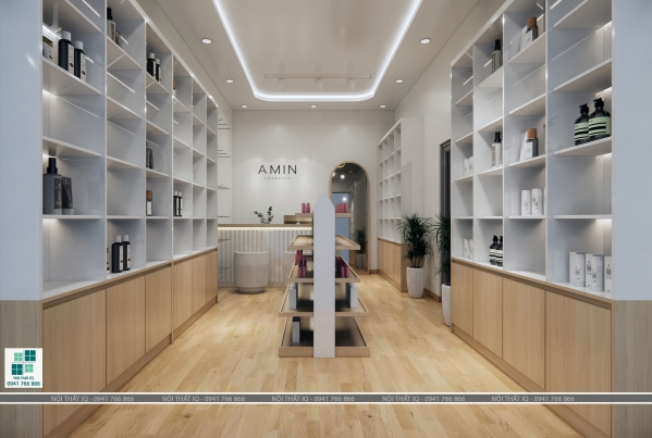 Thiết kế, thi công nội thất shop