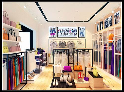 Thiết kế nội thất shop thời trang