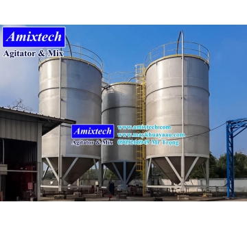 Silo chứa nguyên liệu