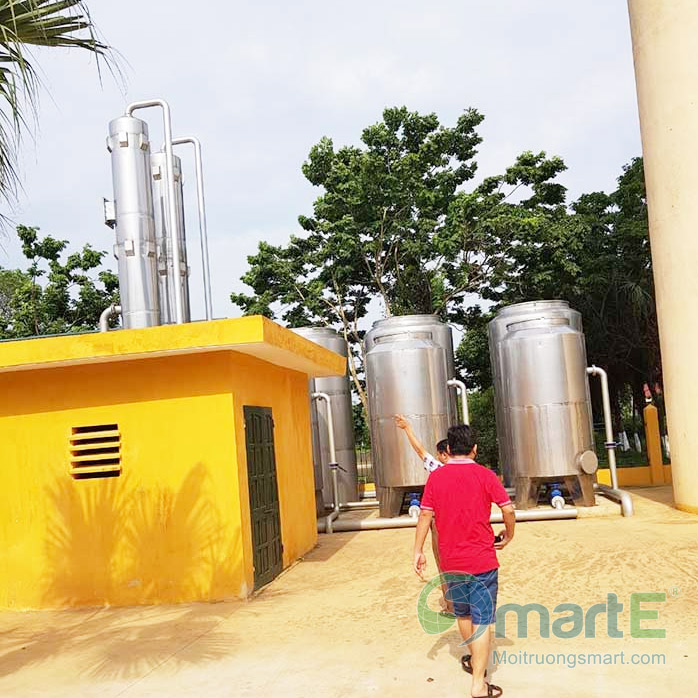 Công trình xử lý nước giếng khoan