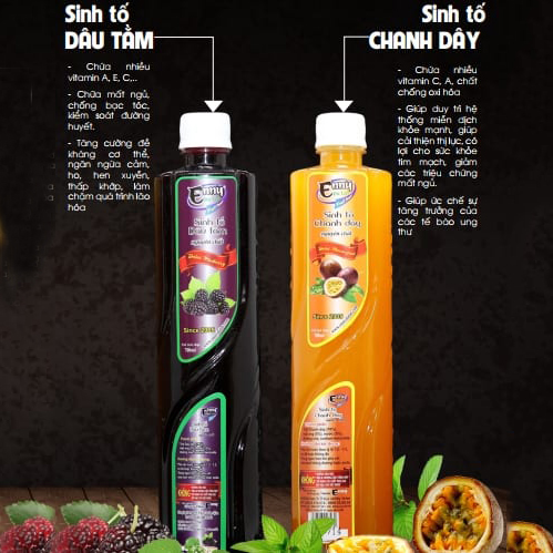 Nước ép trái cây vị dâu tằm