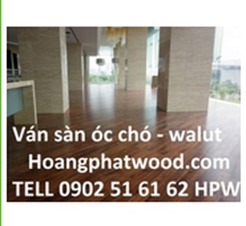 Ván sàn gỗ tự nhiên Walnut