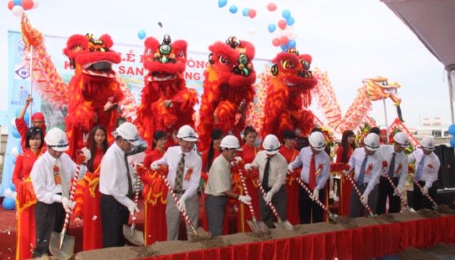 Tổ chức lễ động thổ