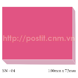 Giấy note mẫu tiêu chuẩn