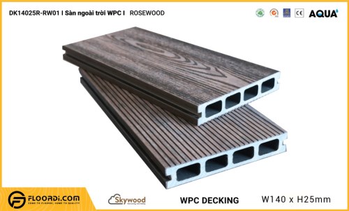 Sàn ngoài trời WPC - Rosewood