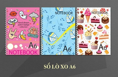 Sổ lò xo A6