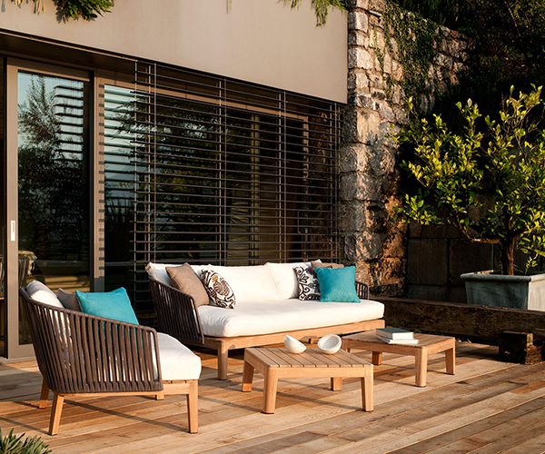 Sofa gỗ teak