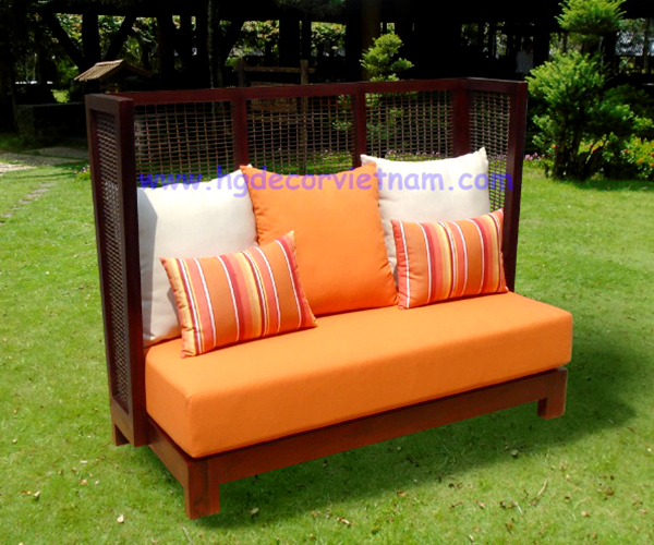 Sofa khung gỗ teak