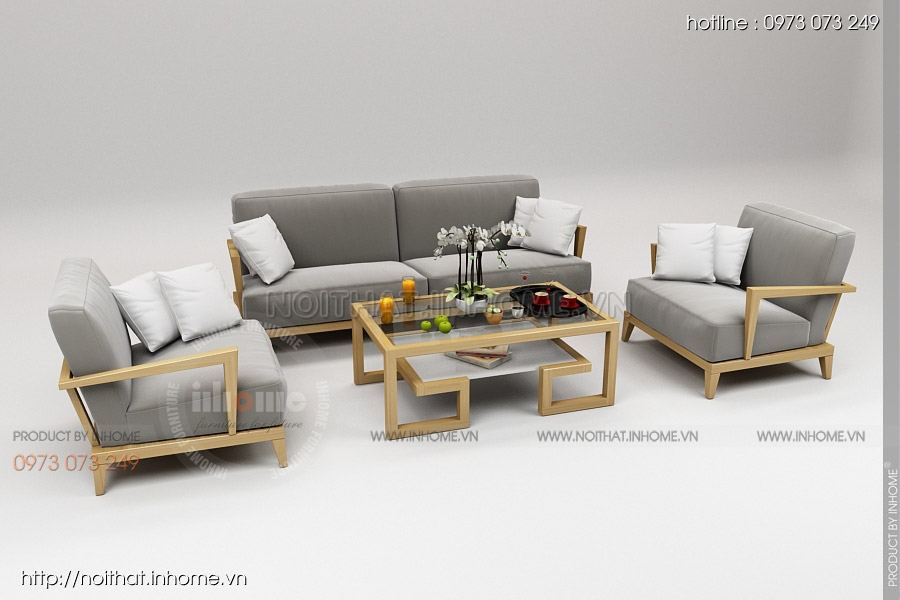 Sofa gỗ hiện đại