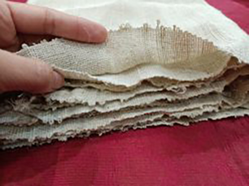 Sợi dứa mix lụa ( khổ 68cm )