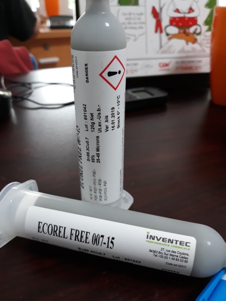 Solder paste SNCU SOLDER P