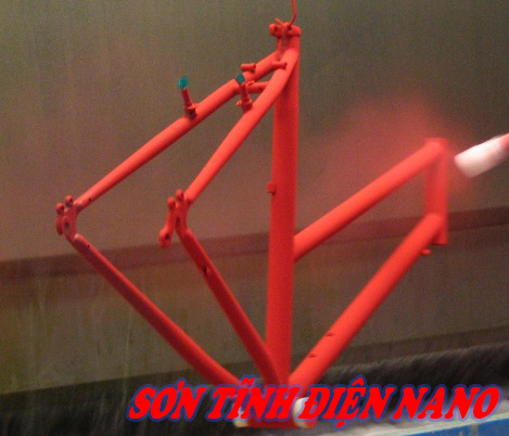 Sơn khung xe
