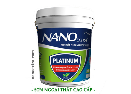 Sơn ngoại thất cao cấp bóng mờ