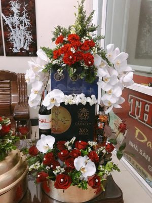 Tráp sơn mai rượu thuốc
