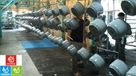 Dây chuyền sơn ruột nồi cơm