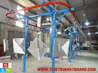 Dây chuyền sơn thiết bị thông gió