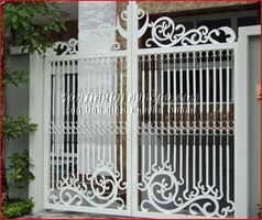 Sơn tĩnh điện cửa rào cổng