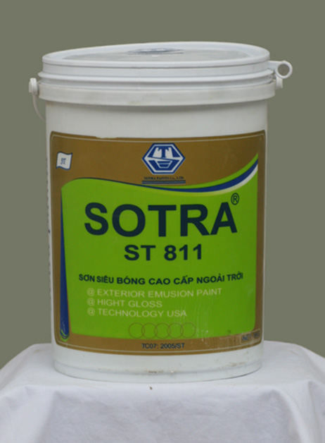 Sơn siêu bóng cao cấp ngoài trời SOTRA ST811